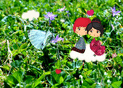 Papillons et tendres moments d'&eacute;t&eacute;